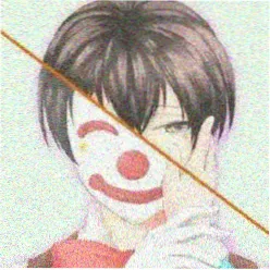竹林剑影古风动漫情侣头像